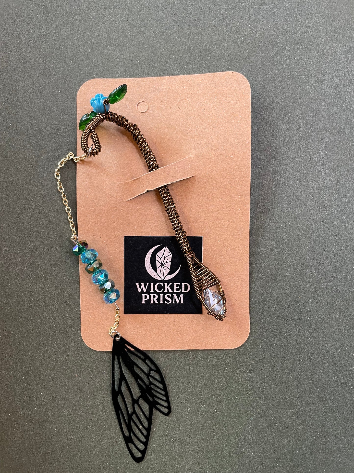 Moonwing Crystal Bookmark