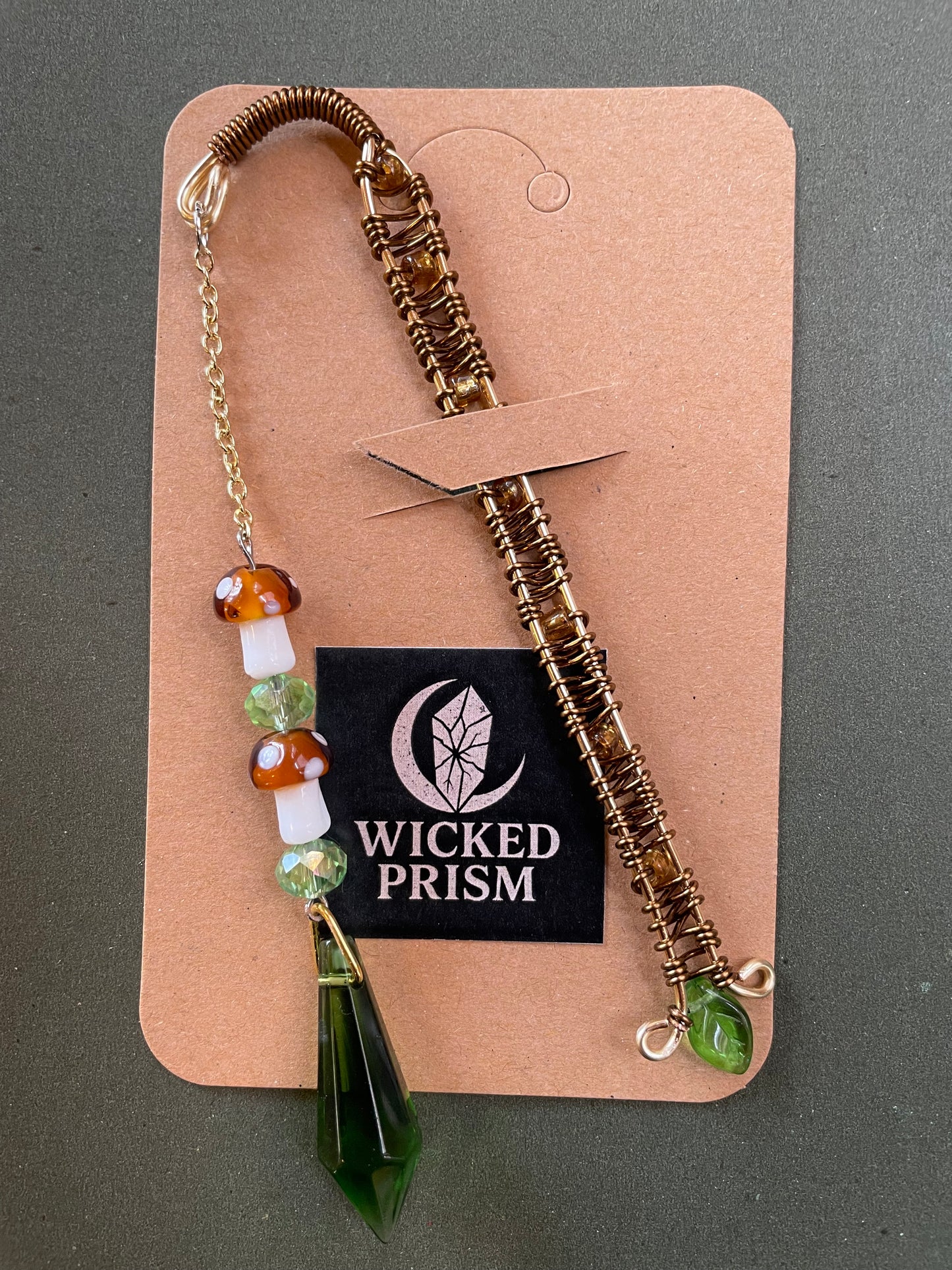 Forest Toadstool Bookmark