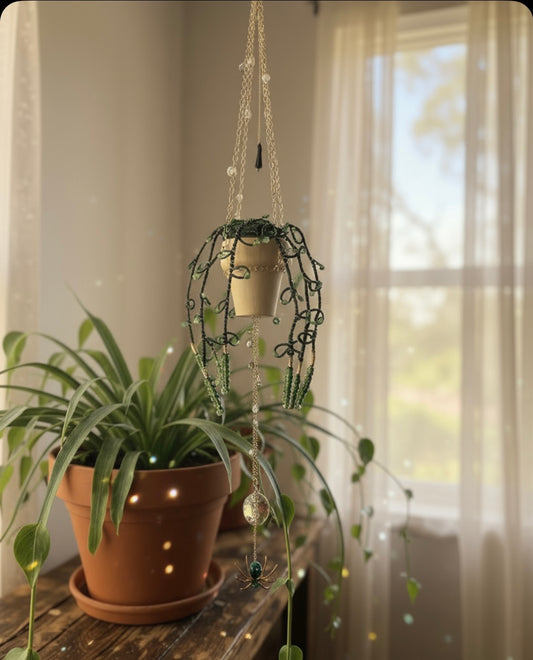 Spiders Garden Sun Catcher