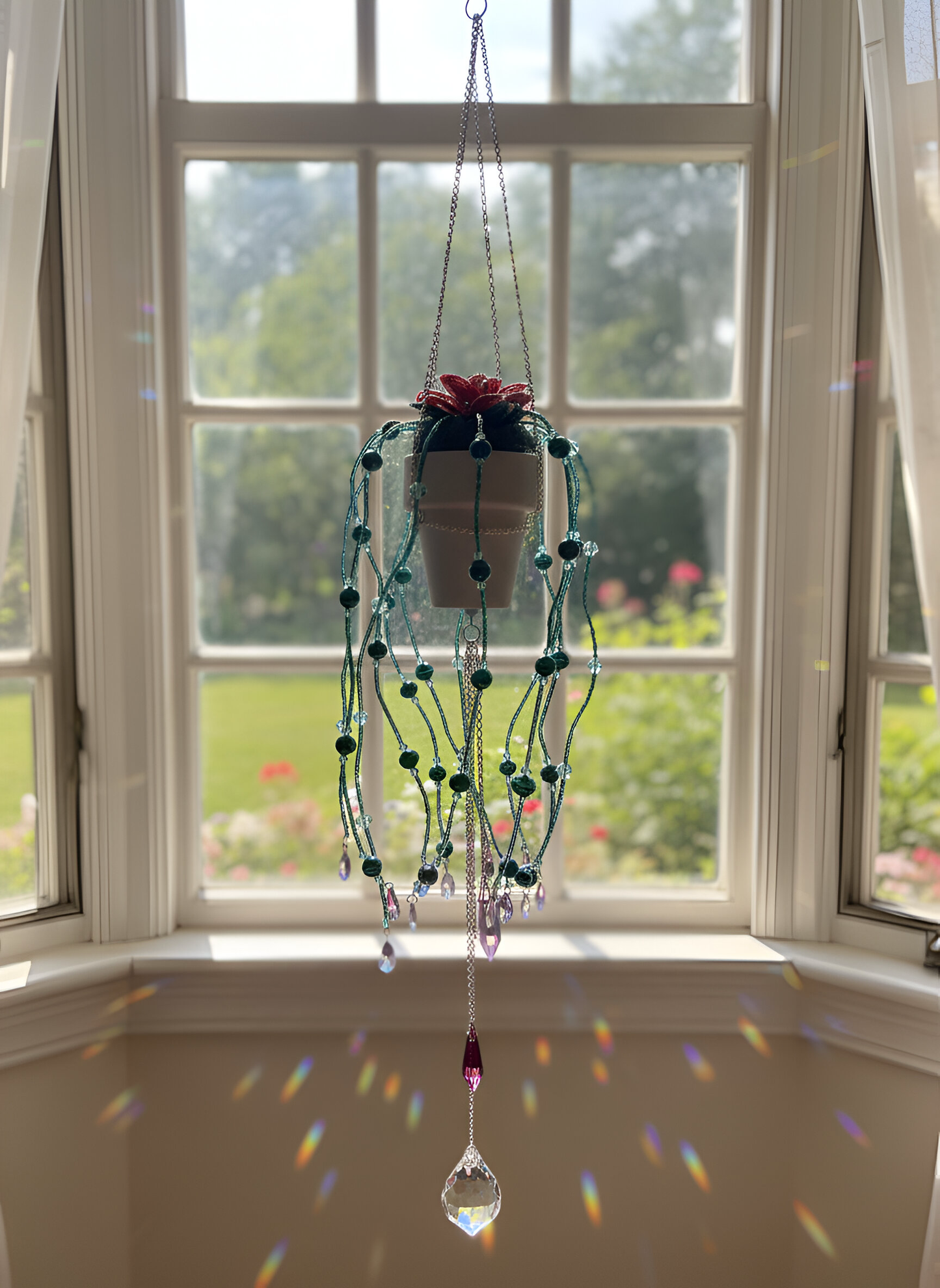 Enchanted Garden- Sun Catcher