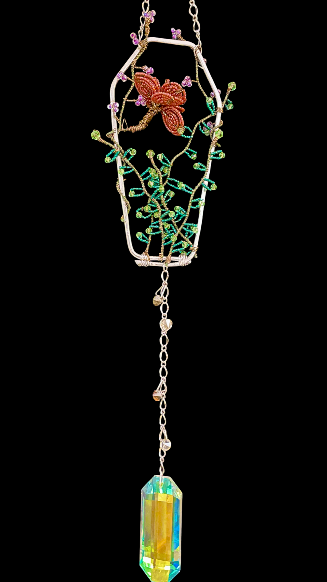 Crimson Bloom-Sun Catcher