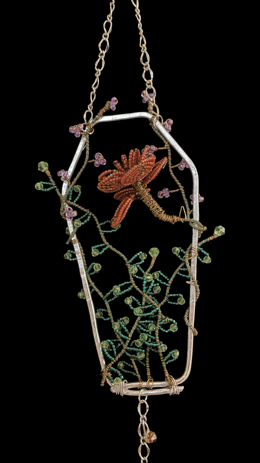 Crimson Bloom-Sun Catcher