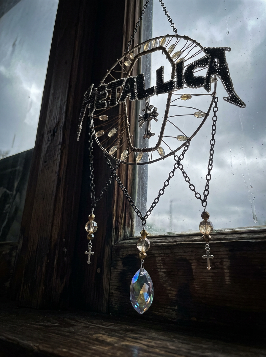 Metallica Cruciform Prism Sun Catcher